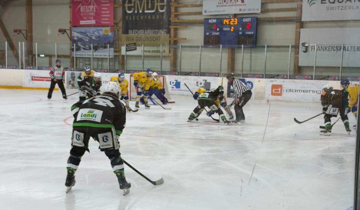 HCPH unterliegt Wallisellen mit 3:6 Toren.