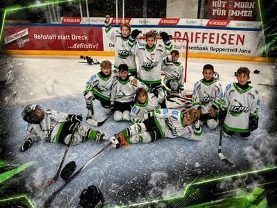 U9 am Turnier in Rapperswil.